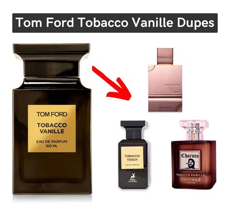 tom ford dupe|dupe tom ford tobacco vanille.